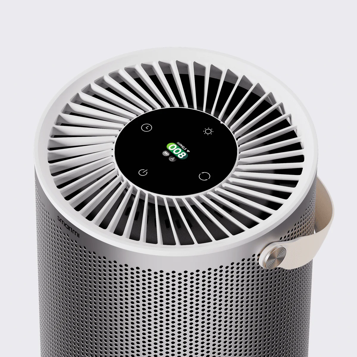 top view of the air purifier